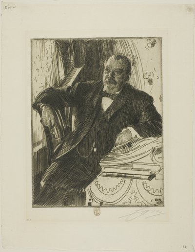 Grover Cleveland II - Anders Leonard Zorn