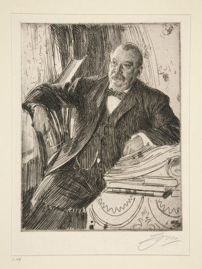 Grover Cleveland II - Anders Leonard Zorn