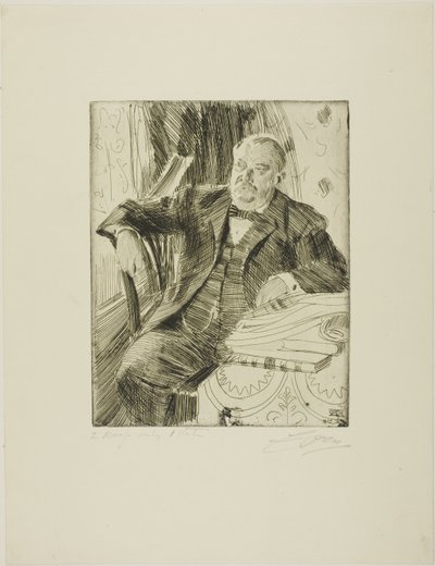 Grover Cleveland I - Anders Leonard Zorn