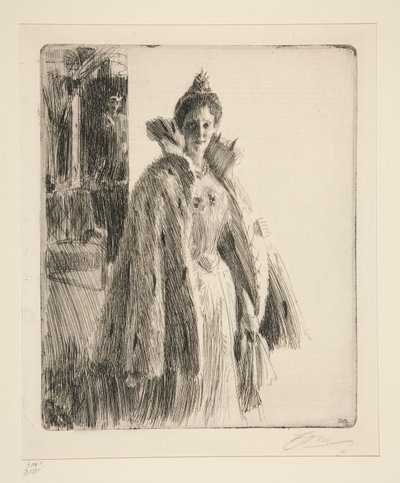 S.A.R. la princesse Ingeborg de Suède II - Anders Leonard Zorn