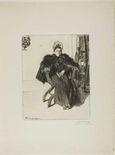 Isabella Gardener - Anders Leonard Zorn