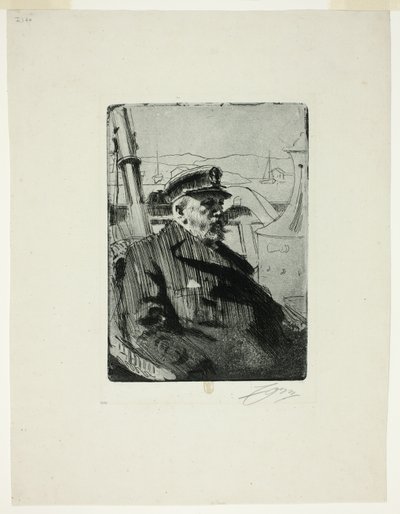Roi Oscar II (Deuxième planche) - Anders Leonard Zorn