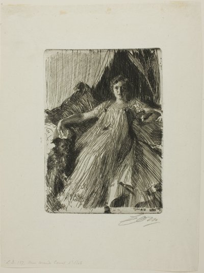 Maud Cassel (Mme Ashley) - Anders Leonard Zorn