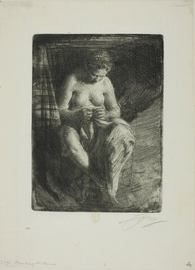 Réparation - Anders Leonard Zorn