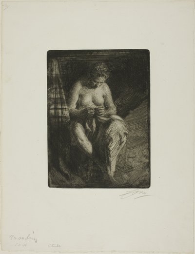 Réparation - Anders Leonard Zorn