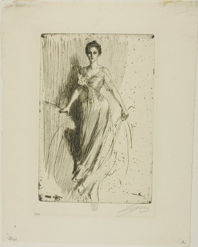 Mlle Lurman - Anders Leonard Zorn