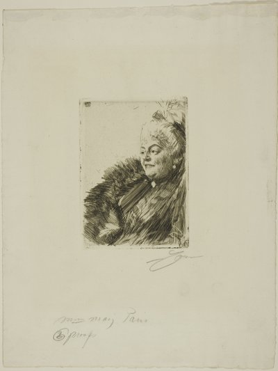 Mme Georges May II - Anders Leonard Zorn