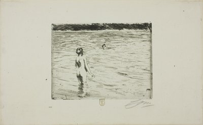 Mère se baignant - Anders Leonard Zorn