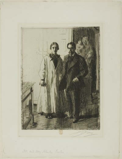 M. et Mme Atherton Curtis - Anders Leonard Zorn