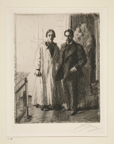 M. et Mme Atherton Curtis - Anders Leonard Zorn