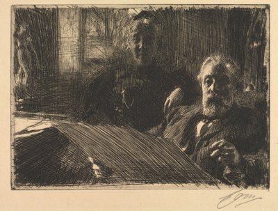 Monsieur et Madame Fürstenberg - Anders Leonard Zorn