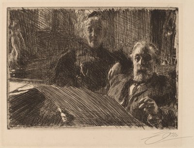 Monsieur et Madame Furstenburg - Anders Leonard Zorn