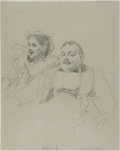 M. et Mme Raymond Johnson - Anders Leonard Zorn