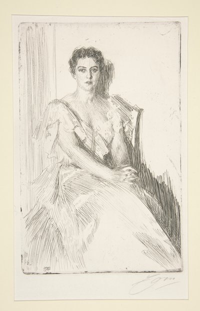 Mme Cleveland - Anders Leonard Zorn