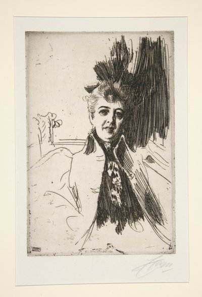 Mme Potter Palmer - Anders Leonard Zorn