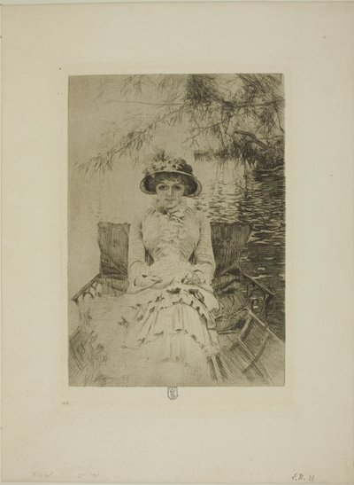 Sur la Tamise - Anders Leonard Zorn
