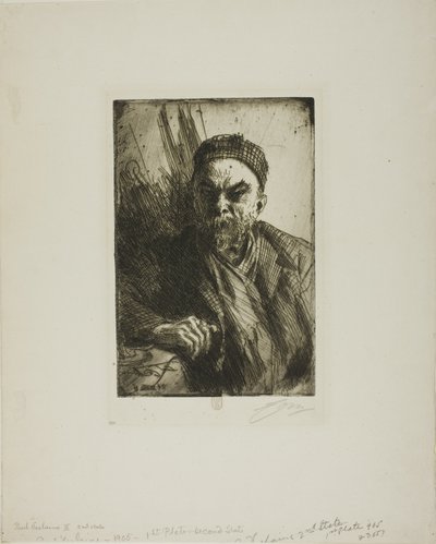 Paul Verlaine II - Anders Leonard Zorn