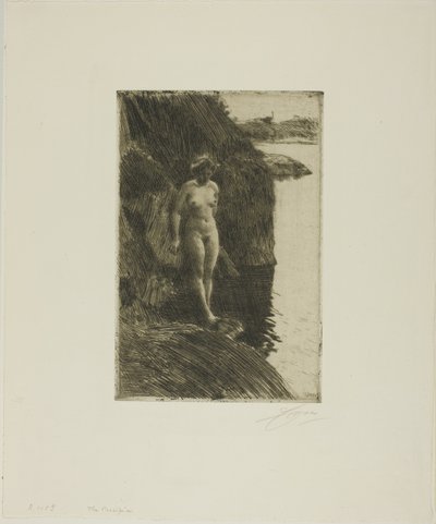 Précipice - Anders Leonard Zorn