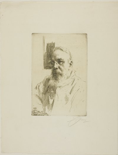Professeur John Berg - Anders Leonard Zorn