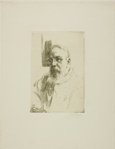 Professeur John Berg - Anders Leonard Zorn