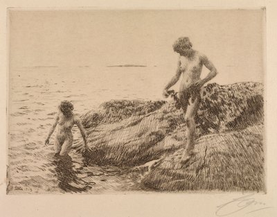 Îlots en mer - Anders Leonard Zorn