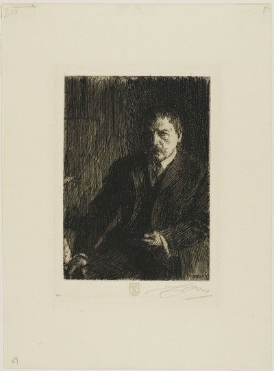 Autoportrait 1904 I - Anders Leonard Zorn