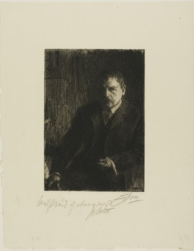 Autoportrait 1904 I - Anders Leonard Zorn