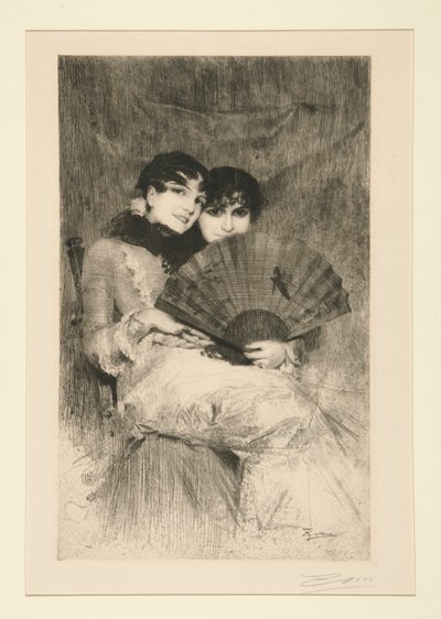 Sœurs espagnoles - Anders Leonard Zorn