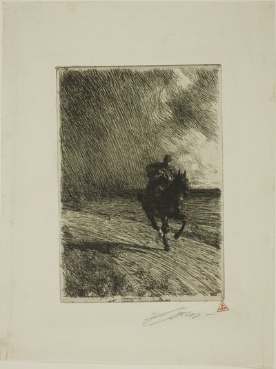 Tempête - Anders Leonard Zorn