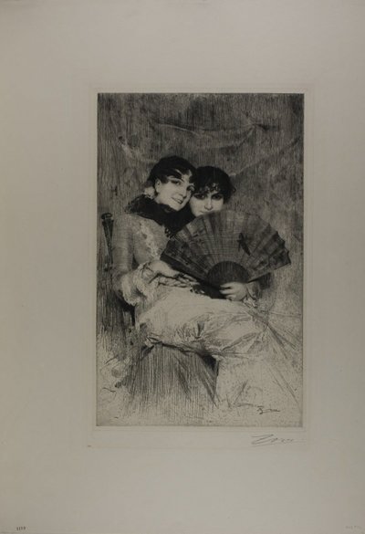 Les cousins - Anders Leonard Zorn