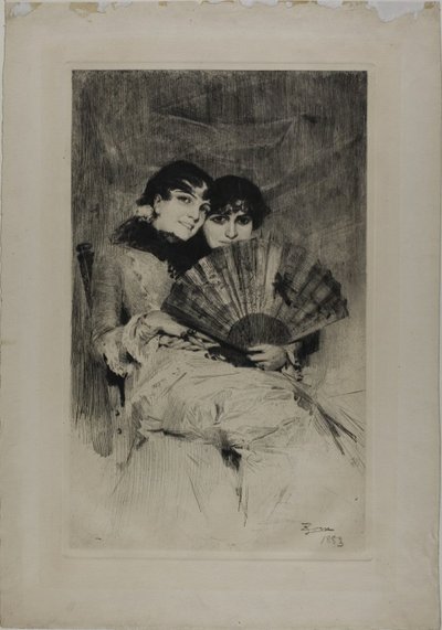 Les cousins - Anders Leonard Zorn