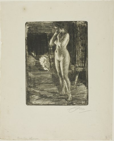 La Première Pose - Anders Leonard Zorn