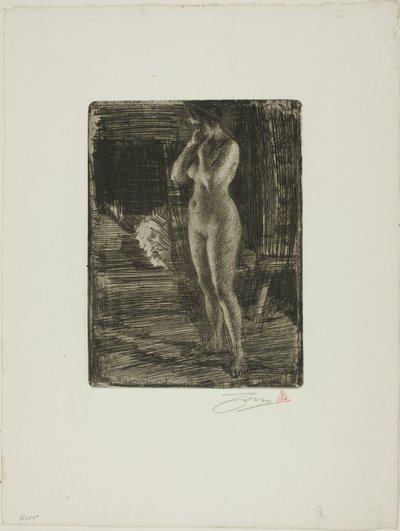 La Première Pose - Anders Leonard Zorn