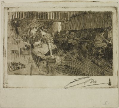 La petite brasserie - Anders Leonard Zorn