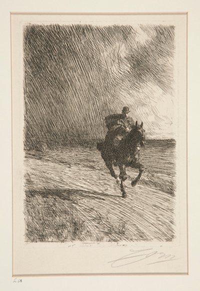 La Tempête - Anders Leonard Zorn