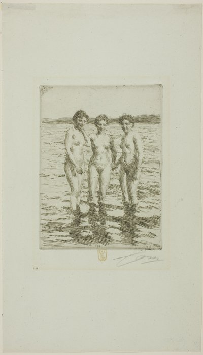 Les Trois Grâces - Anders Leonard Zorn