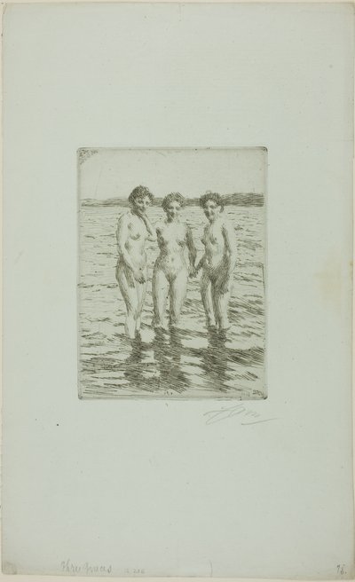 Les Trois Grâces - Anders Leonard Zorn