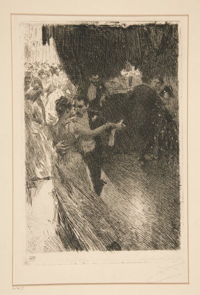 La Valse - Anders Leonard Zorn