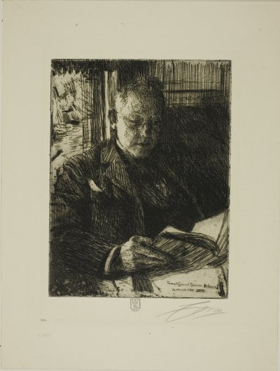 Compagnon de Voyage (M. Ch. Deering) - Anders Leonard Zorn