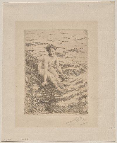 Mouillé - Anders Leonard Zorn