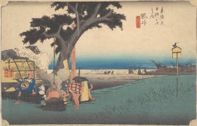 Fukuroi, De Chaya, vers 1834 - Ando Hiroshige