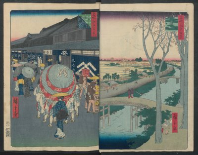 Hatsune Riding Ground, 1856-58 - Ando Hiroshige