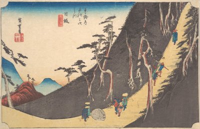 Nissaka, Sayo Nakayama, ca. 1834 - Ando Hiroshige