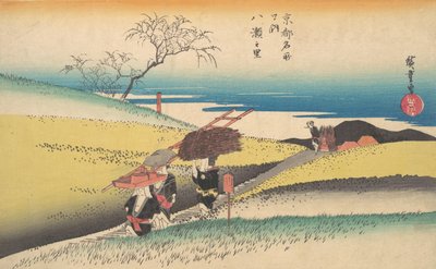 Yase no Sato, vers 1834 - Ando Hiroshige