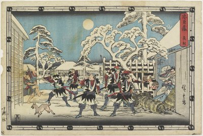Acte 5 - Ando or Utagawa Hiroshige