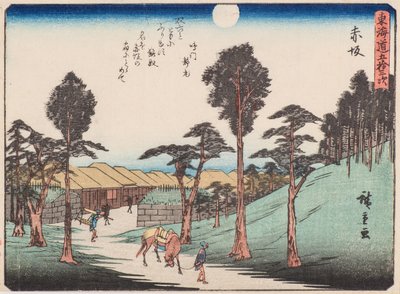 Akasaka - Ando or Utagawa Hiroshige