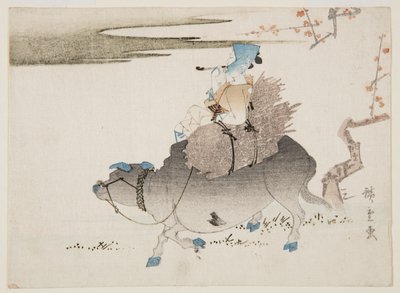 Vacher et une vache - Ando or Utagawa Hiroshige