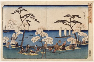 Fleurs de Cerisier à Uyeno - Ando or Utagawa Hiroshige