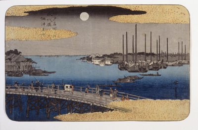 Pont Eitai - Ando or Utagawa Hiroshige