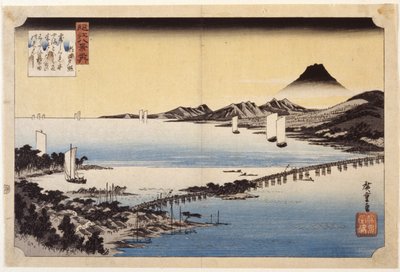 Lueur Du Soir À Seta - Ando or Utagawa Hiroshige